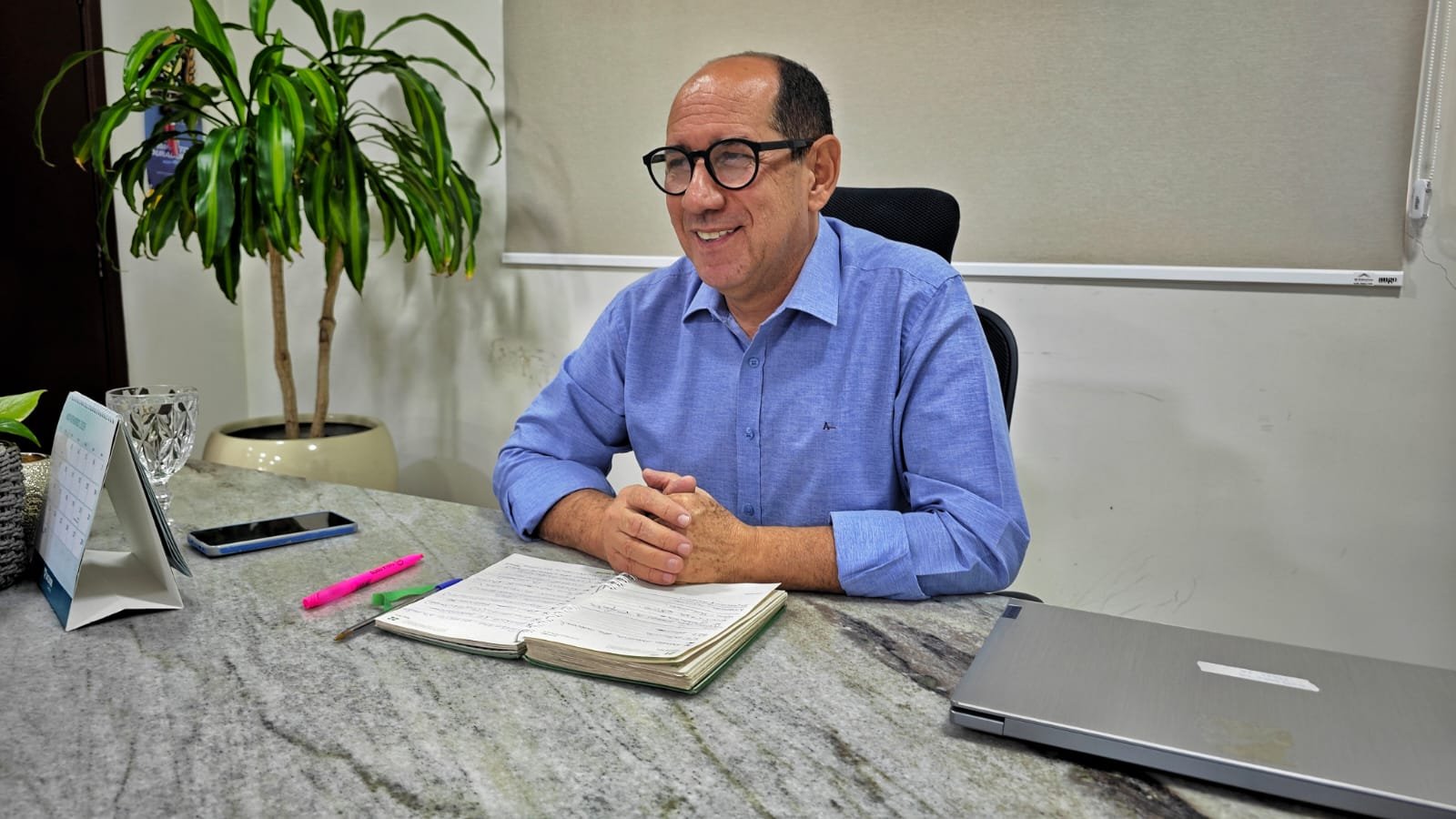 Luiz Landim assume Prefeitura de Cáceres durante férias da prefeita