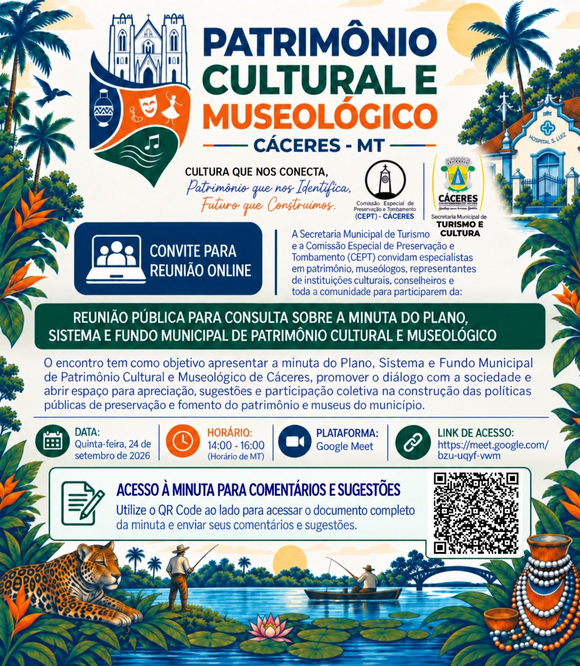 Plano de Patrimônio Cultural de Cáceres: Reunião debate minuta