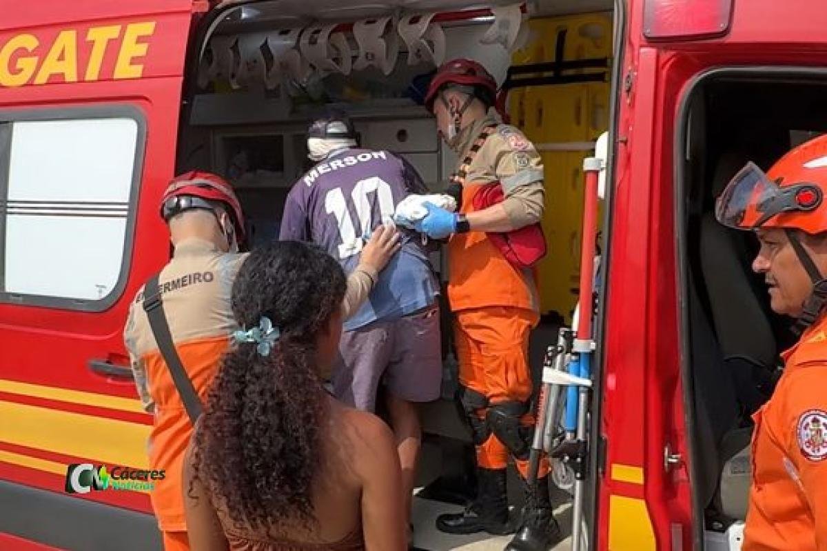 Agressor em Cáceres preso por agredir e ameaçar pai