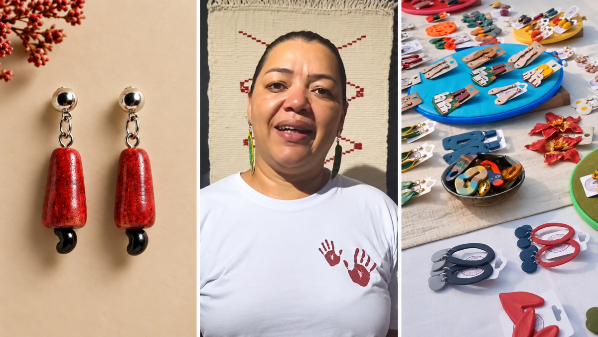 Acessórios de cultura pantaneira: Cuiabana cria peças artesanais