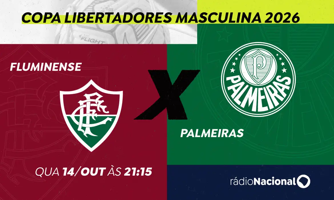 Libertadores Fluminense Palmeiras: Rádio Nacional transmite semifinal