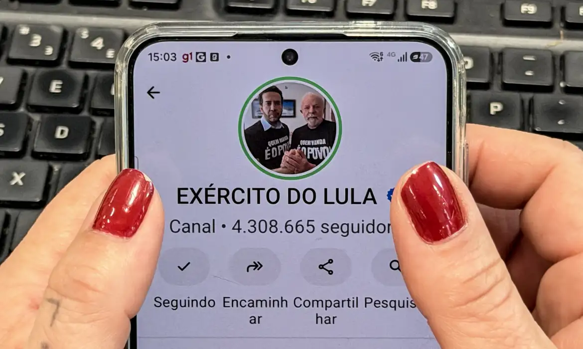 Canal Exército do Lula volta ao ar após registro junto ao TSE