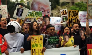 Neutralidade da Meta: manifestantes cobram imparcialidade eleitoral