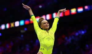 Ginástica Artística Brasil: Rebeca, Flávia e Lorrane em cinco finais