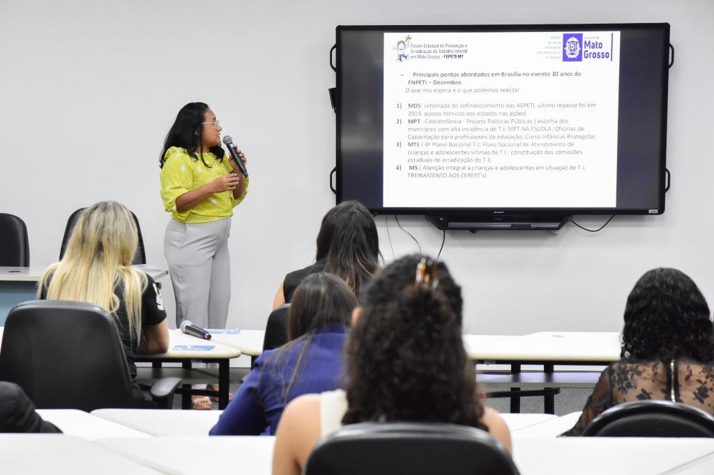 Combate ao trabalho infantil: Setasc-MT reúne técnicos em Cuiabá