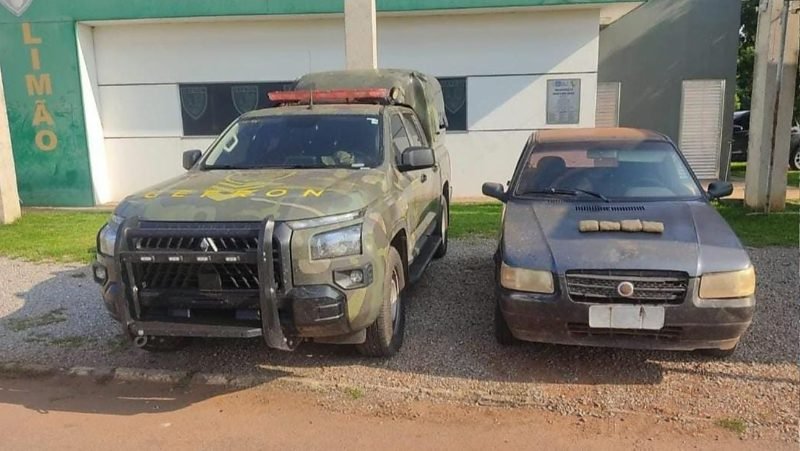 Mulher presa com maconha em Cáceres durante fiscalização
