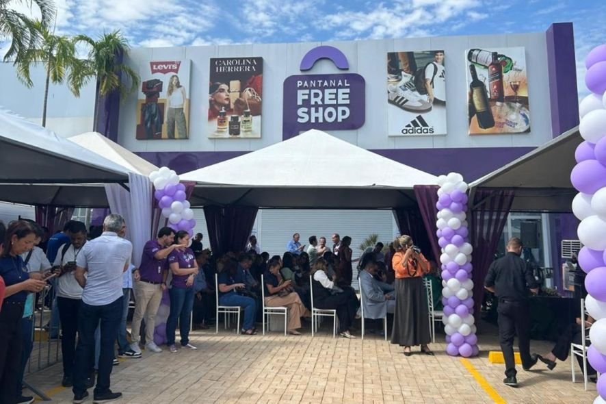 Primeiro free shop de MT é inaugurado em Cáceres com produtos