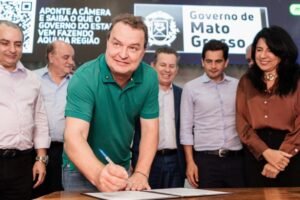 Inauguração do free shop em Cáceres é celebrada por Max Russi